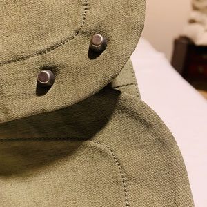 Slimsation Pull-on Stretch Cropped Pants  10 - Olive - Worn once or twice.